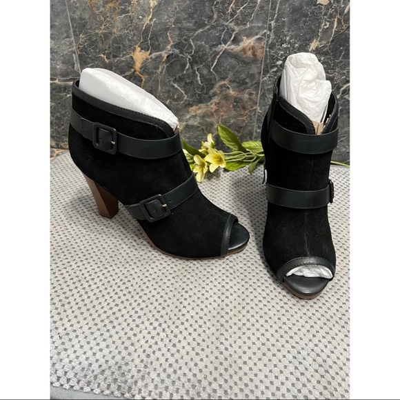 LOFT Peep Toe Booties - Picture 1 of 9